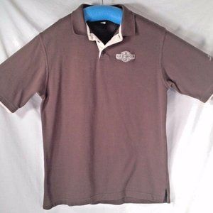 Polo Shirt Harley Davidson Motorcycles Size Large